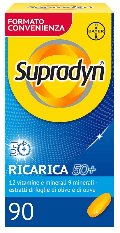 SUPRADYN RICARICA 50+ 90 COMPRESSE RIVESTITE - goldeneffe.it