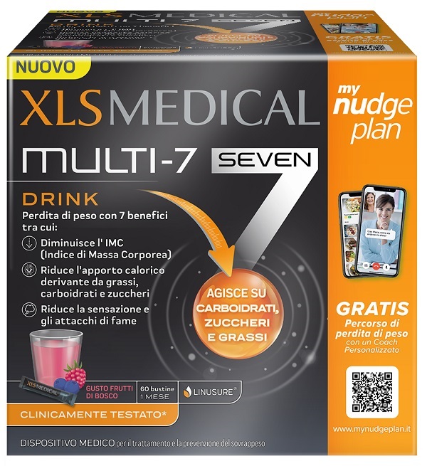 XLS MEDICAL MULTI7 DRINK 60 BUSTINE - goldeneffe.it