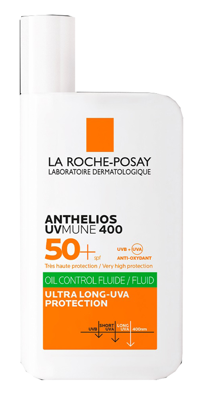 ANTHELIOS FLUIDO OIL CONTROL COLORATO UVMUNE SPF50+ 50 ML - goldeneffe.it
