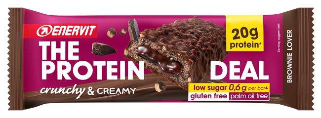 THE PROTEIN DEAL BROWNIE LOVER BARRETTA 55 G - goldeneffe.it