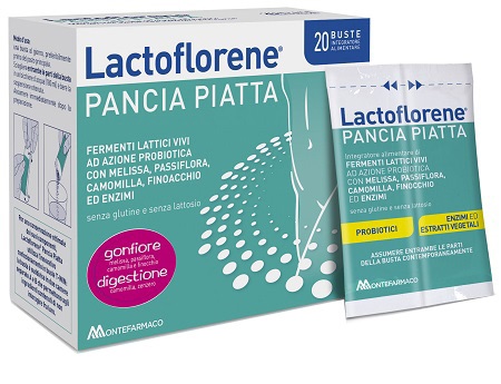 LACTOFLORENE PANCIA PIATTA 20 BUSTINE - goldeneffe.it