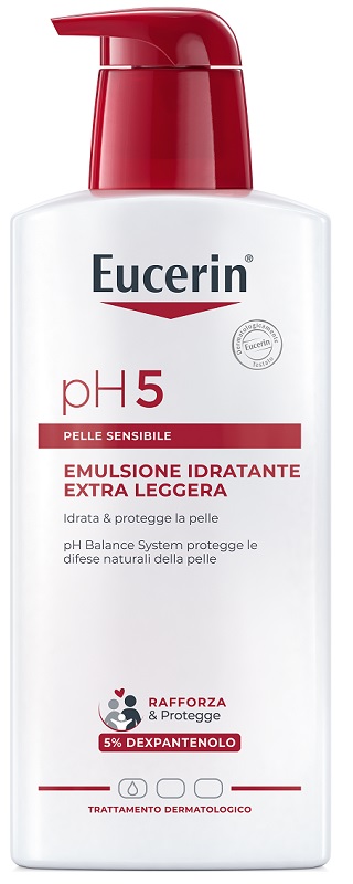 EUCERIN PH5 EMULSIONE IDRATANTE EXTRA LEGGERA 400 ML - goldeneffe.it