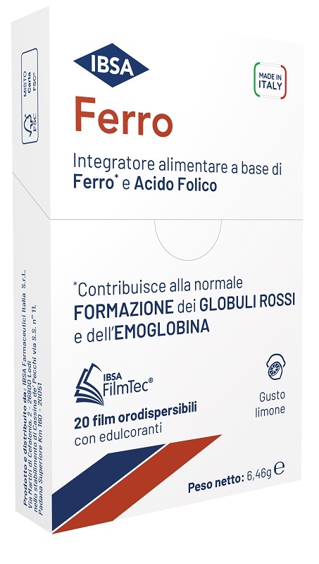FERRO IBSA 20 FILM ORODISPERSIBILI - goldeneffe.it