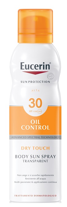 EUCERIN SUN SPRAY TOCCO SECCO SPF30 200 ML - goldeneffe.it
