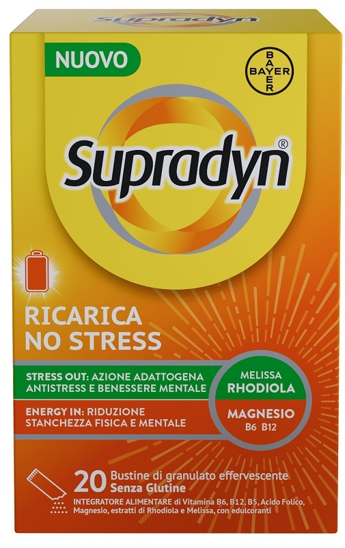 SUPRADYN RICARICA NO STRESS 20 BUSTINE - goldeneffe.it