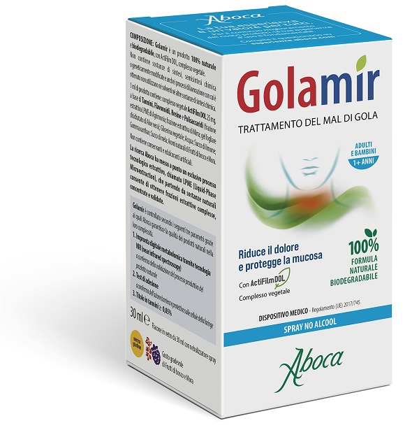 GOLAMIR SPRAY NO ALCOL 30 ML - goldeneffe.it