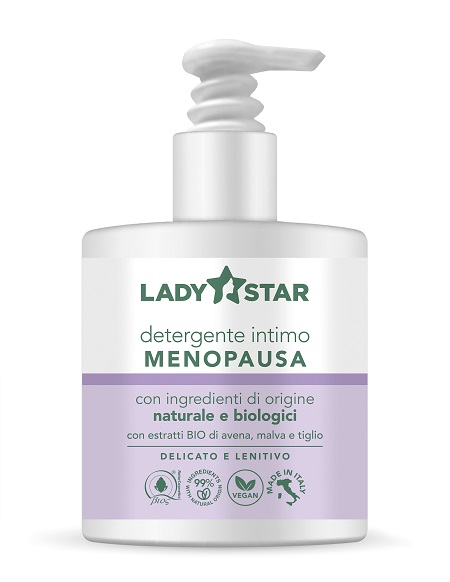 LADYSTAR DETERGENTE INTIMO DONNA IN MENOPAUSA 300 ML - goldeneffe.it
