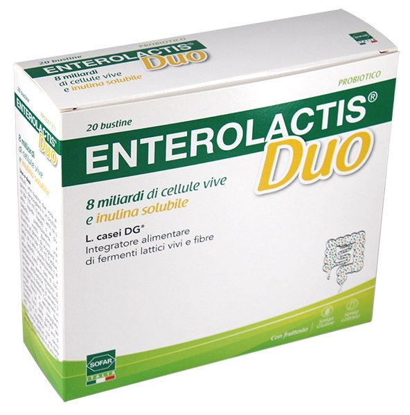 ENTEROLACTIS DUO POLVERE 20 BUSTINE - goldeneffe.it