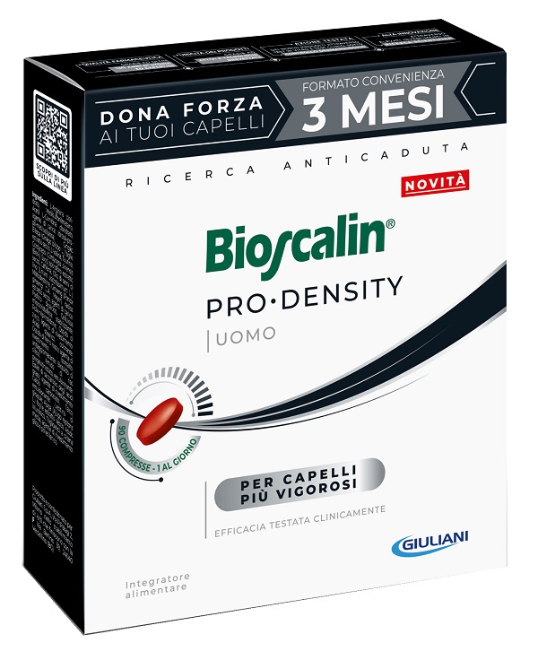 BIOSCALIN PRO DENSITY UOMO 90 COMPRESSE - goldeneffe.it